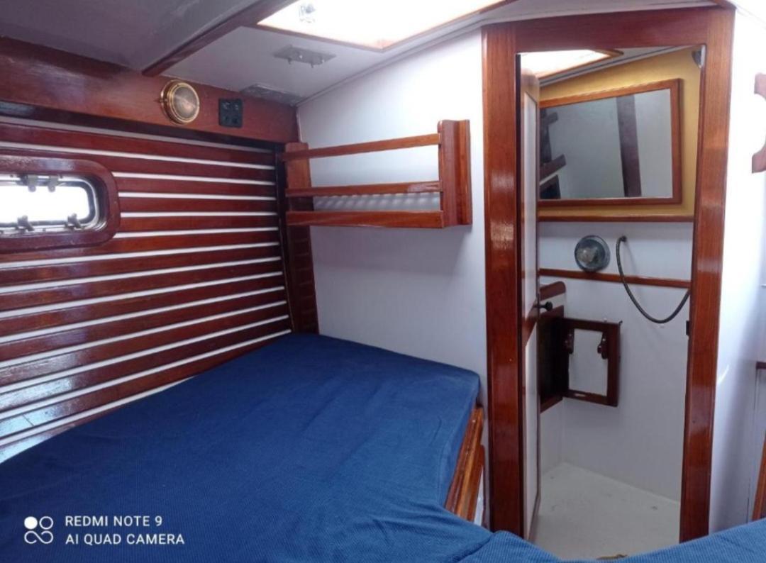 Botel Vintage And Cozy Sailing Boat In Barcelona