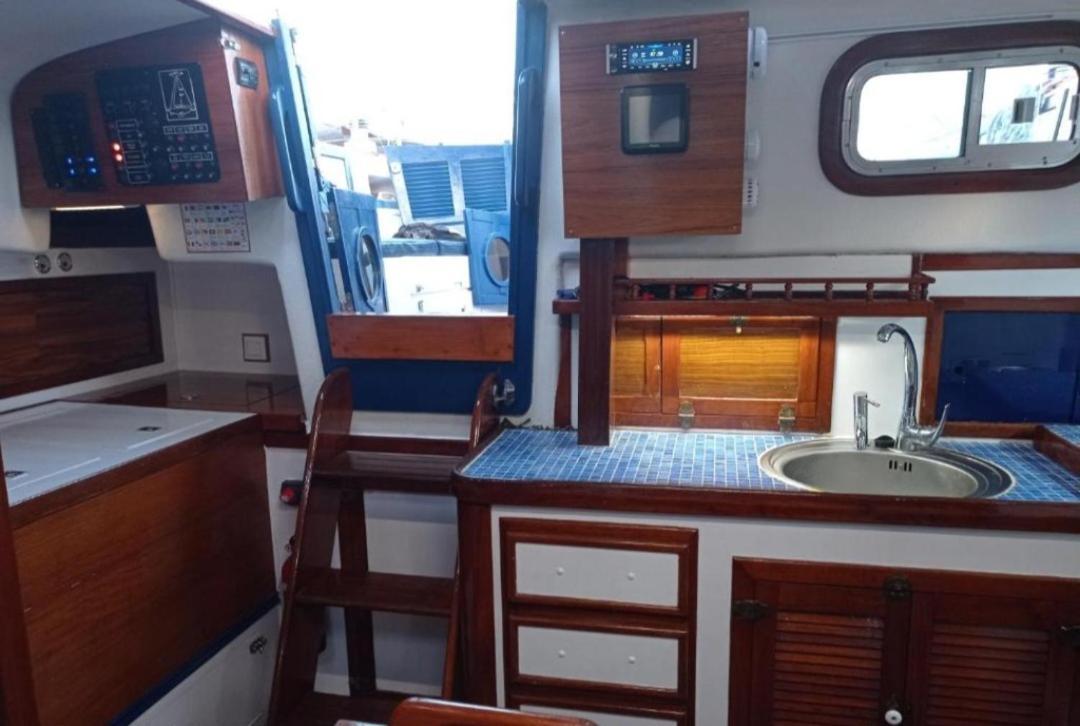 Vintage And Cozy Sailing Boat In Botel