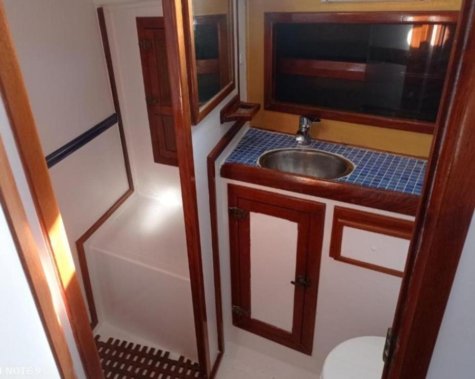 Botel Vintage And Cozy Sailing Boat In Barcelona
